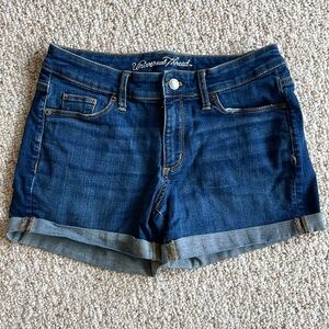 Universal Thread Dark Blue Denim Shorts
